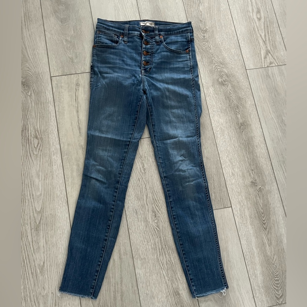Madewell 10” High Rise Button Fly Women’s Jeans!
